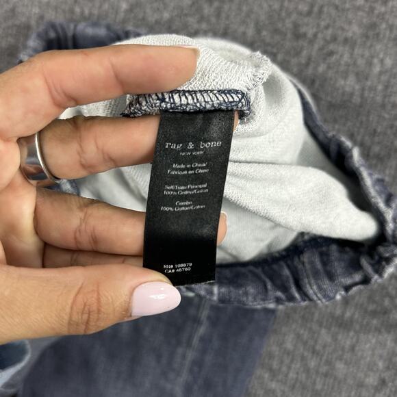 Rag Bone Pants Womens Extra Small Miramar Cotton Jogger Sweatpants Casual Chic - Picture 15 of 16